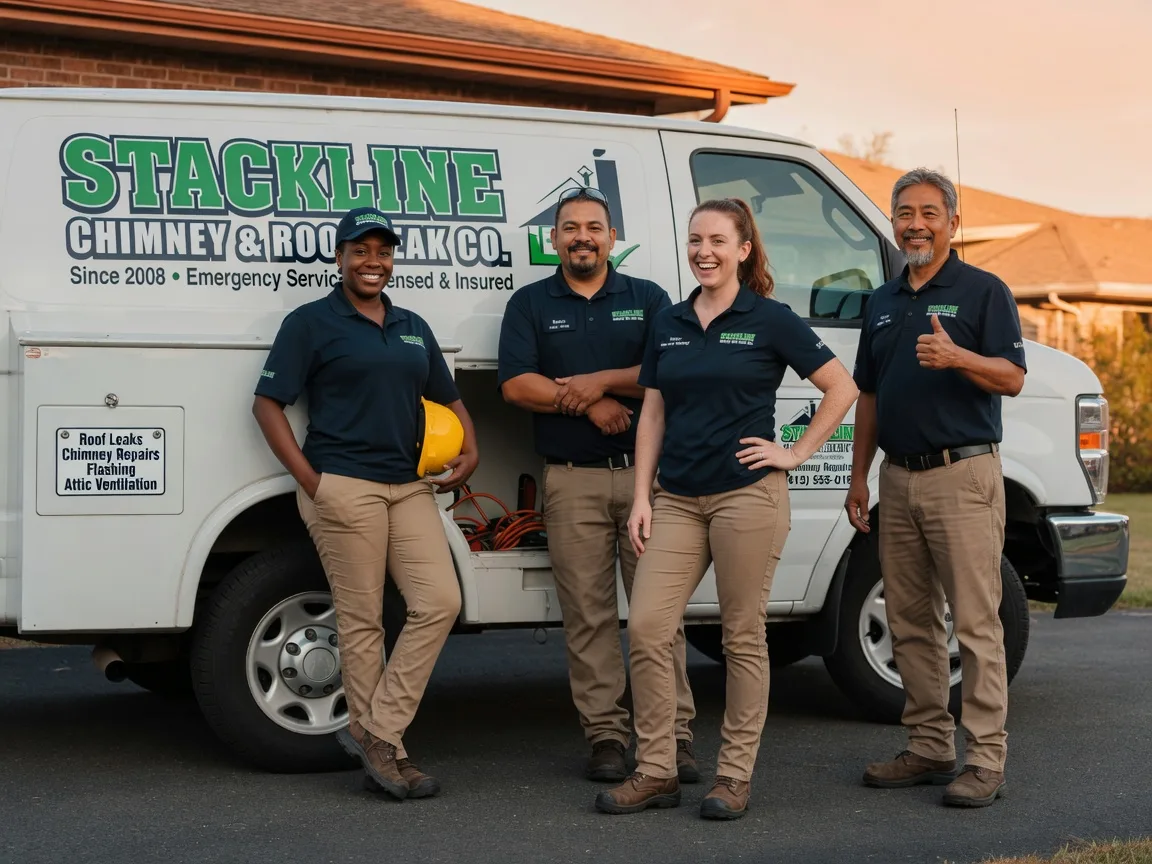 Chimney flashing repair company in West Monroe, LA